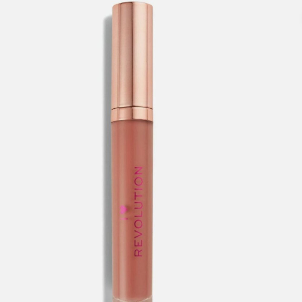 NEW Revolution Lip Gloss - I Heart Chocolate "Chocolate Chip Cookie Dough"